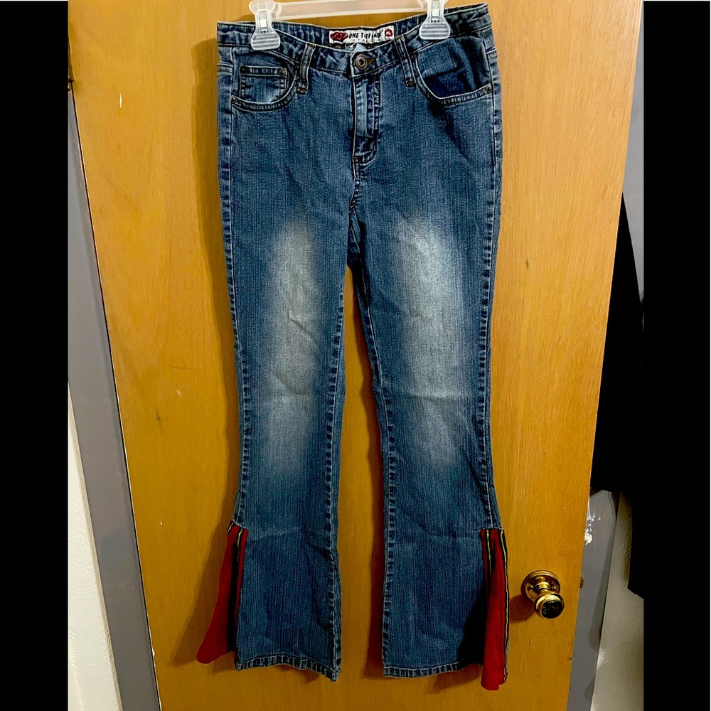 One Tuff Babe Flare jeans size 7/8